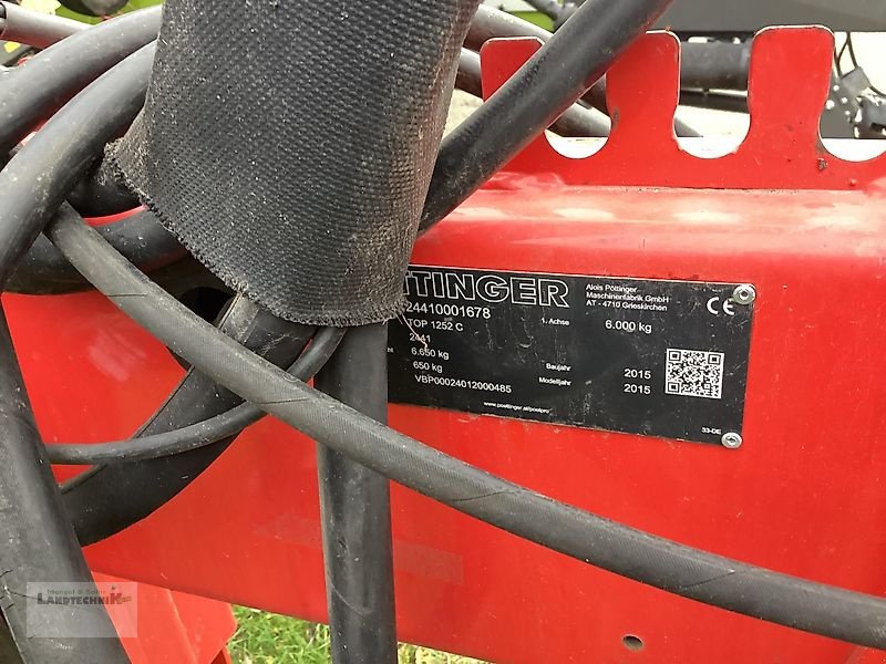 Schwader от тип Pöttinger Top 1252 C, Gebrauchtmaschine в Lütjenwestedt (Снимка 5)