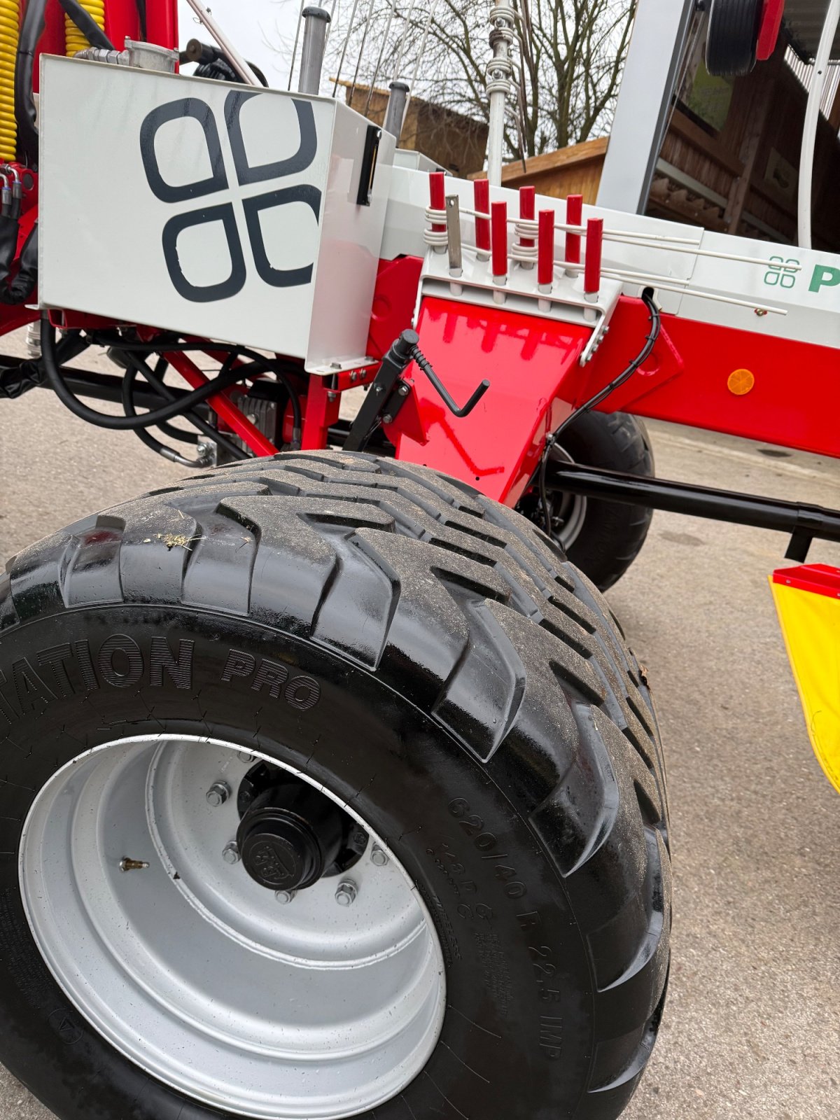 Schwader типа Pöttinger Top 1252 C, Gebrauchtmaschine в Weilheim (Фотография 4)