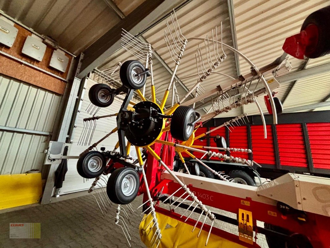 Schwader типа Pöttinger TOP 1403 C, Gebrauchtmaschine в Westerstede (Фотография 8)