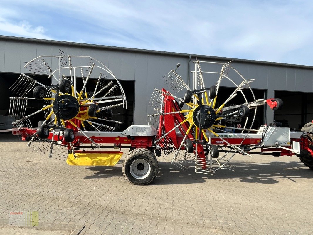 Schwader типа Pöttinger TOP 1403 C, Gebrauchtmaschine в Westerstede (Фотография 5)