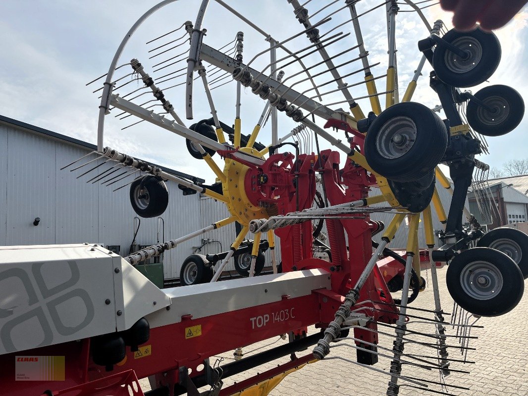Schwader типа Pöttinger TOP 1403 C, Gebrauchtmaschine в Westerstede (Фотография 11)