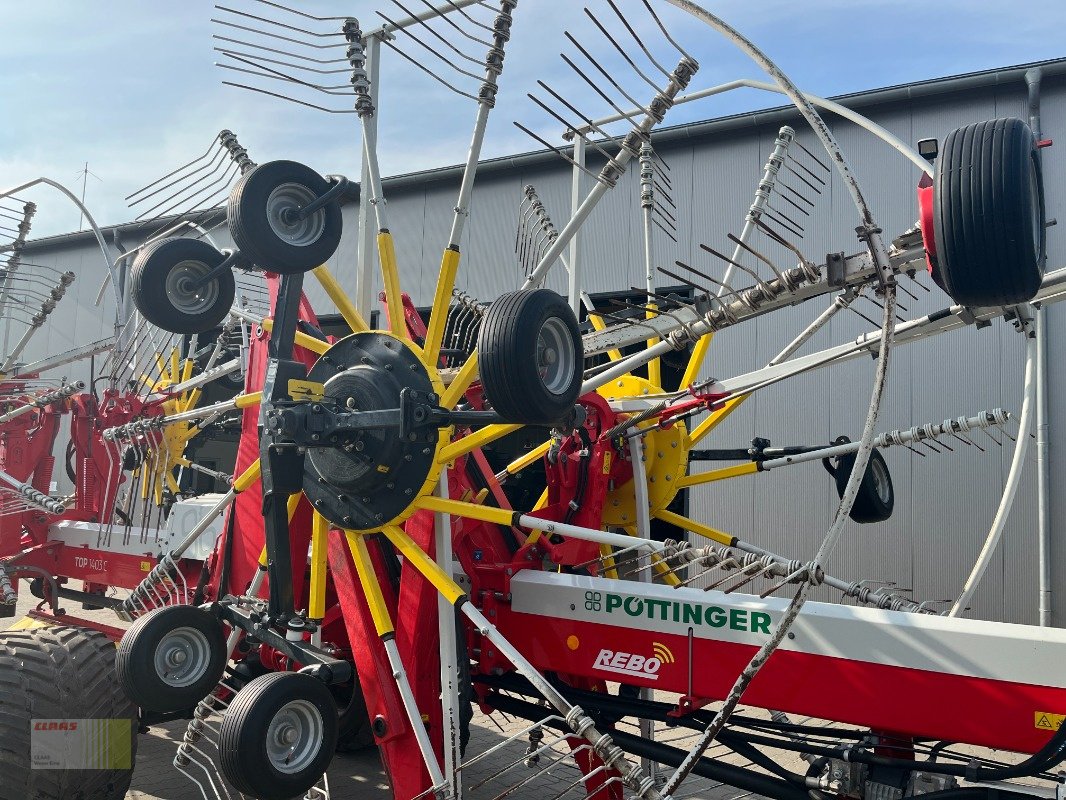 Schwader типа Pöttinger TOP 1403 C, Gebrauchtmaschine в Westerstede (Фотография 17)