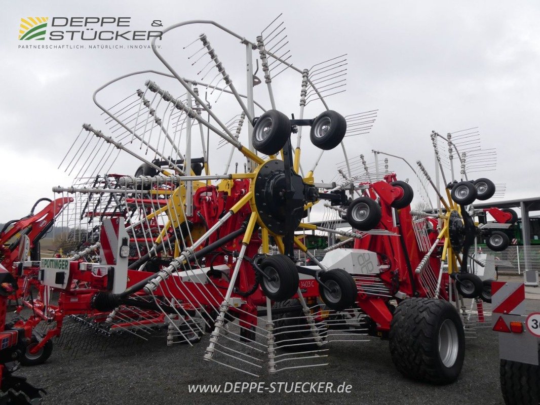 Schwader typu Pöttinger TOP 1403 C, Gebrauchtmaschine v Steinheim-Bergheim (Obrázek 7)