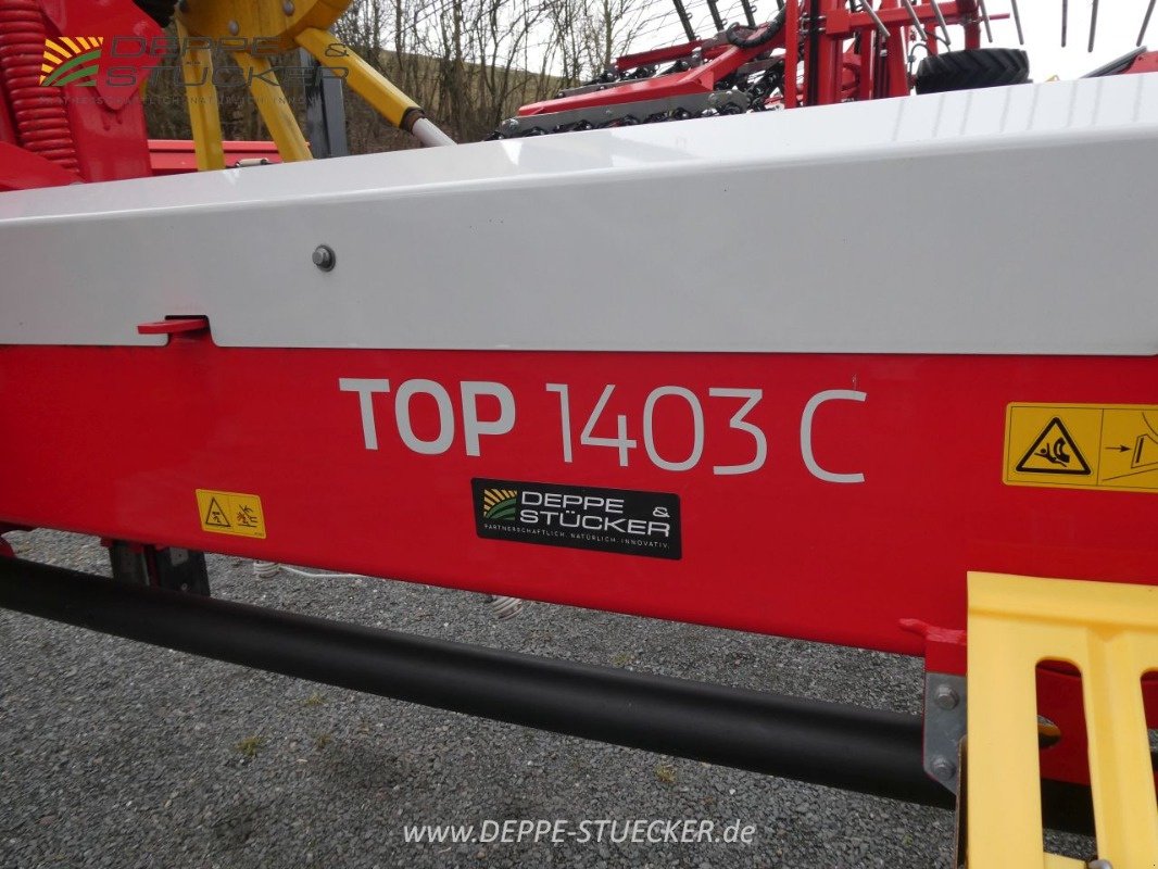 Schwader typu Pöttinger TOP 1403 C, Gebrauchtmaschine v Steinheim-Bergheim (Obrázek 12)