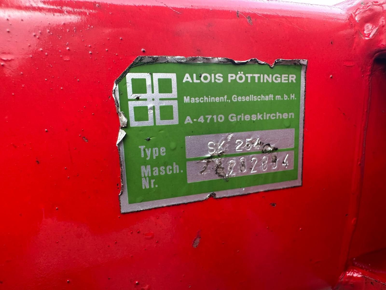Schwader del tipo Pöttinger TOP 322, Gebrauchtmaschine en Kirchdorf (Imagen 9)