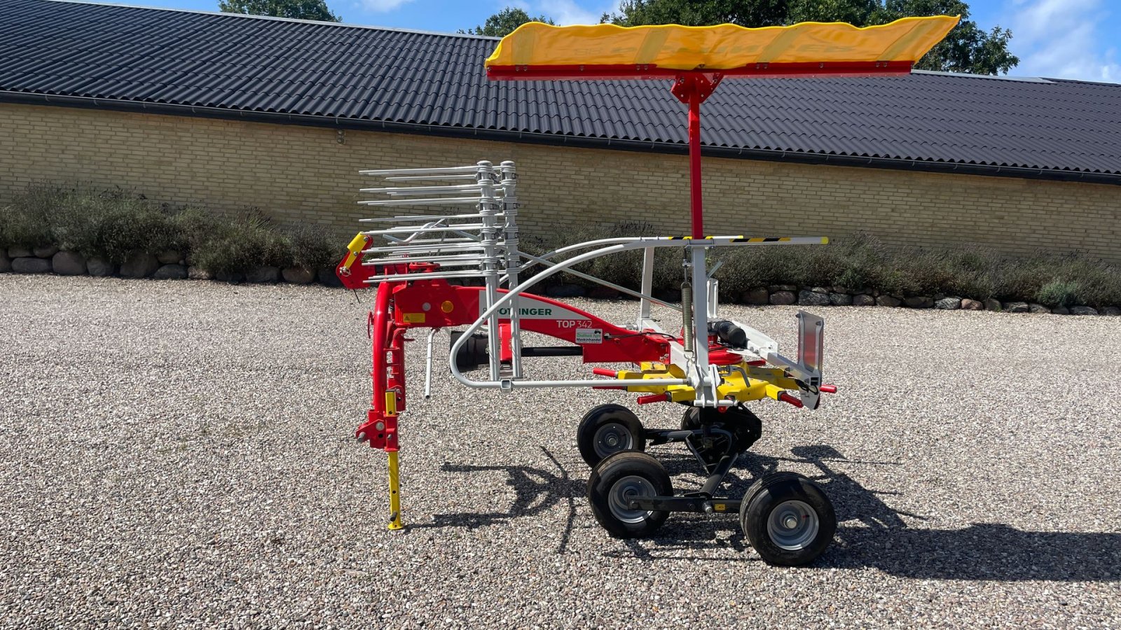 Schwader tipa Pöttinger Top 342, Gebrauchtmaschine u Slagelse (Slika 4)