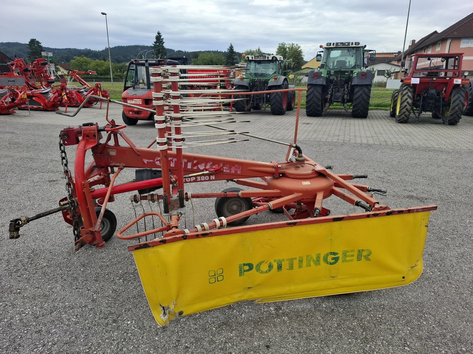 Schwader tipa Pöttinger TOP 380 N, Gebrauchtmaschine u Saxen (Slika 12)