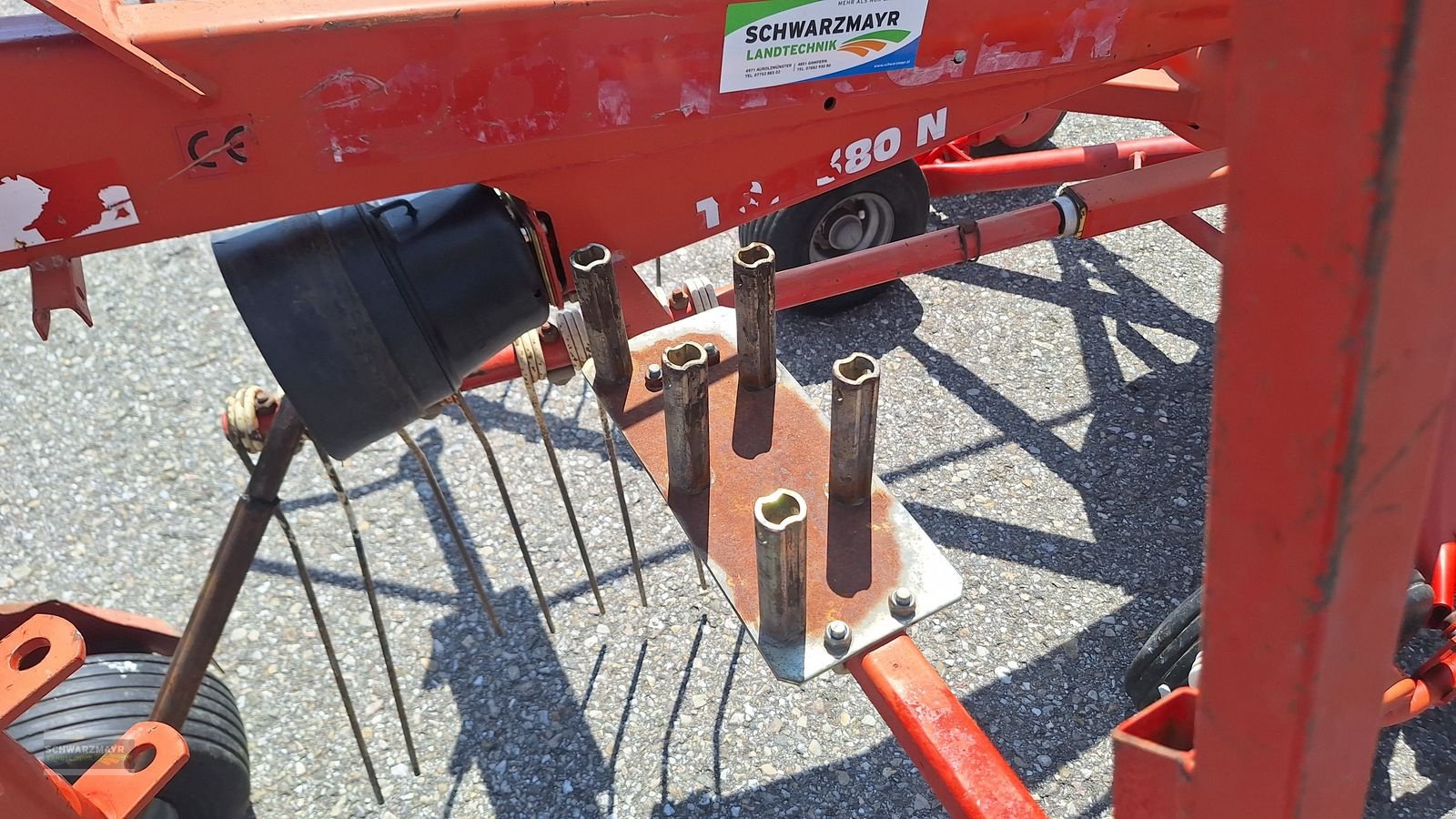 Schwader типа Pöttinger Top 380N, Gebrauchtmaschine в Gampern (Фотография 12)