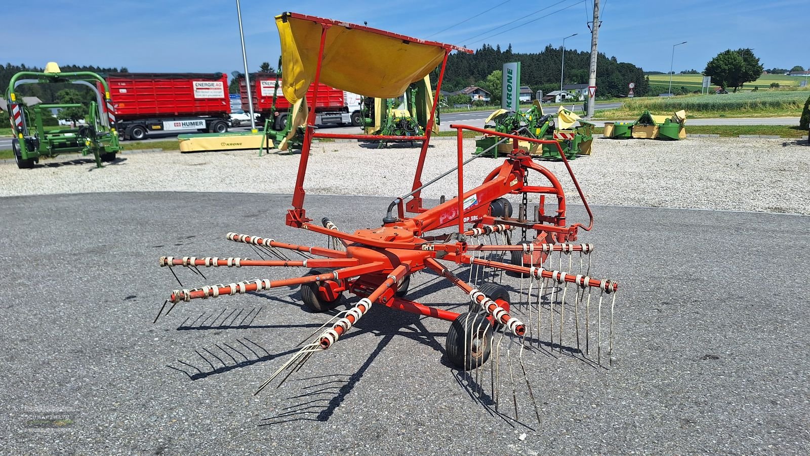 Schwader типа Pöttinger Top 380N, Gebrauchtmaschine в Gampern (Фотография 3)