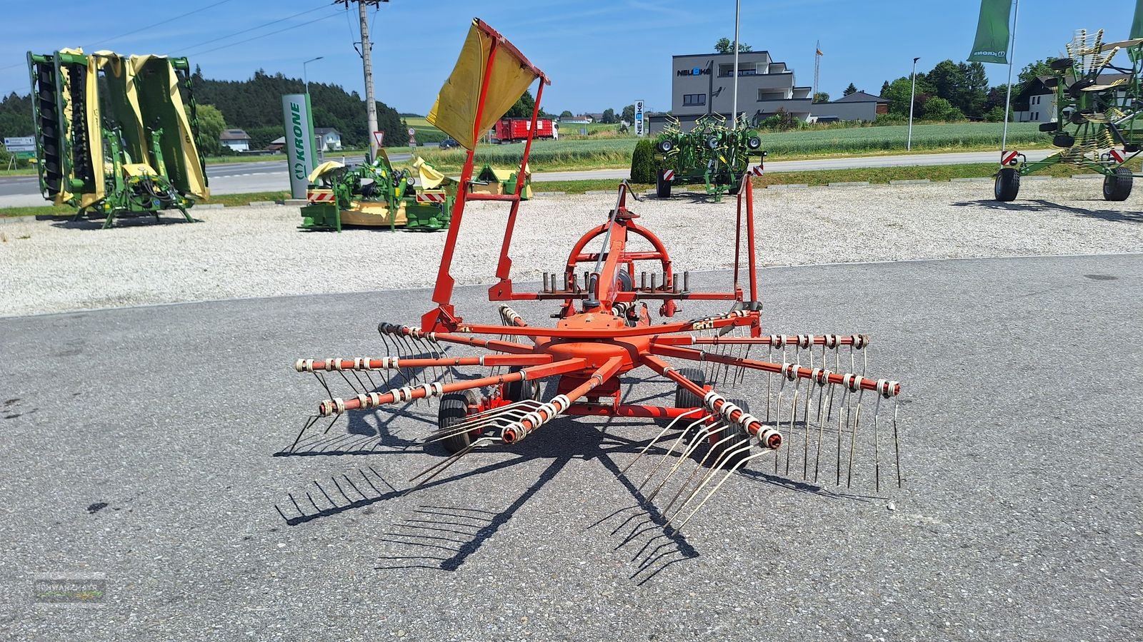 Schwader типа Pöttinger Top 380N, Gebrauchtmaschine в Gampern (Фотография 4)