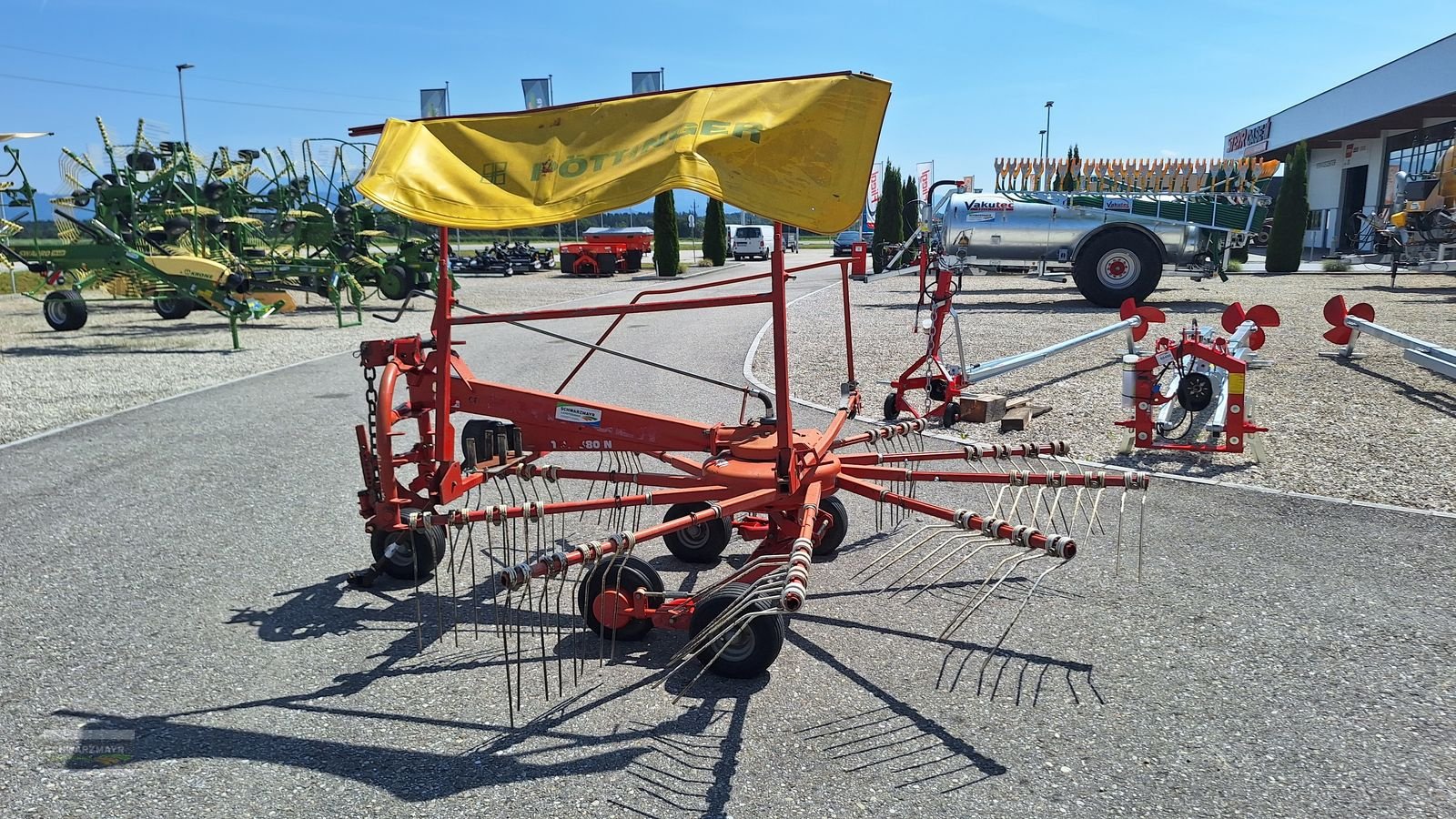 Schwader типа Pöttinger Top 380N, Gebrauchtmaschine в Gampern (Фотография 7)