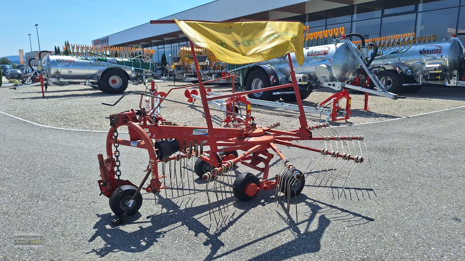 Schwader типа Pöttinger Top 380N, Gebrauchtmaschine в Gampern (Фотография 8)