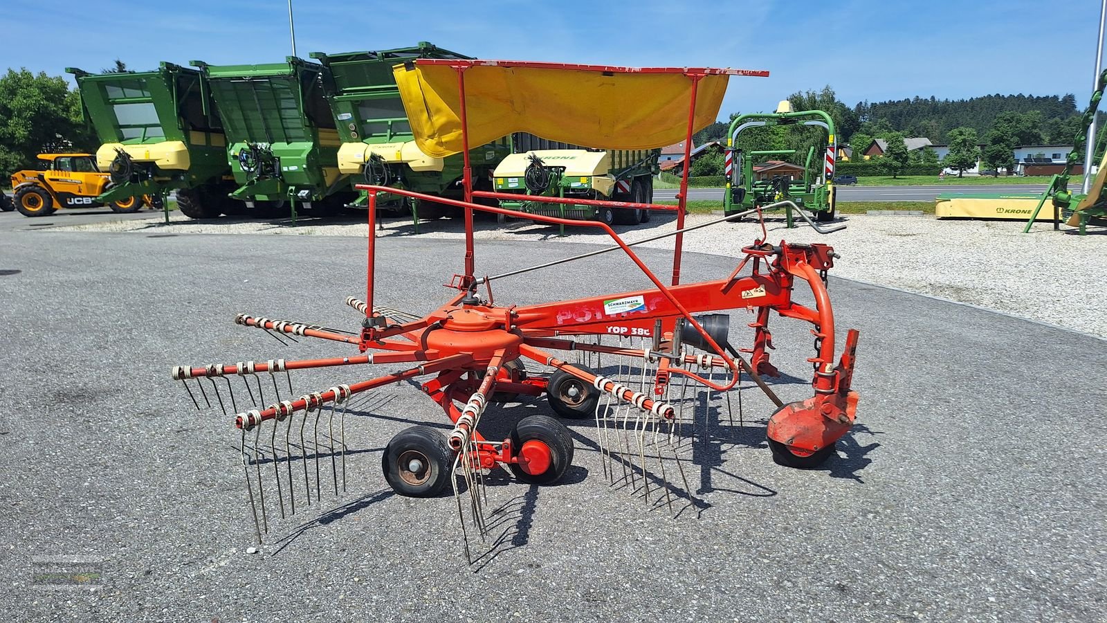 Schwader типа Pöttinger Top 380N, Gebrauchtmaschine в Gampern (Фотография 2)