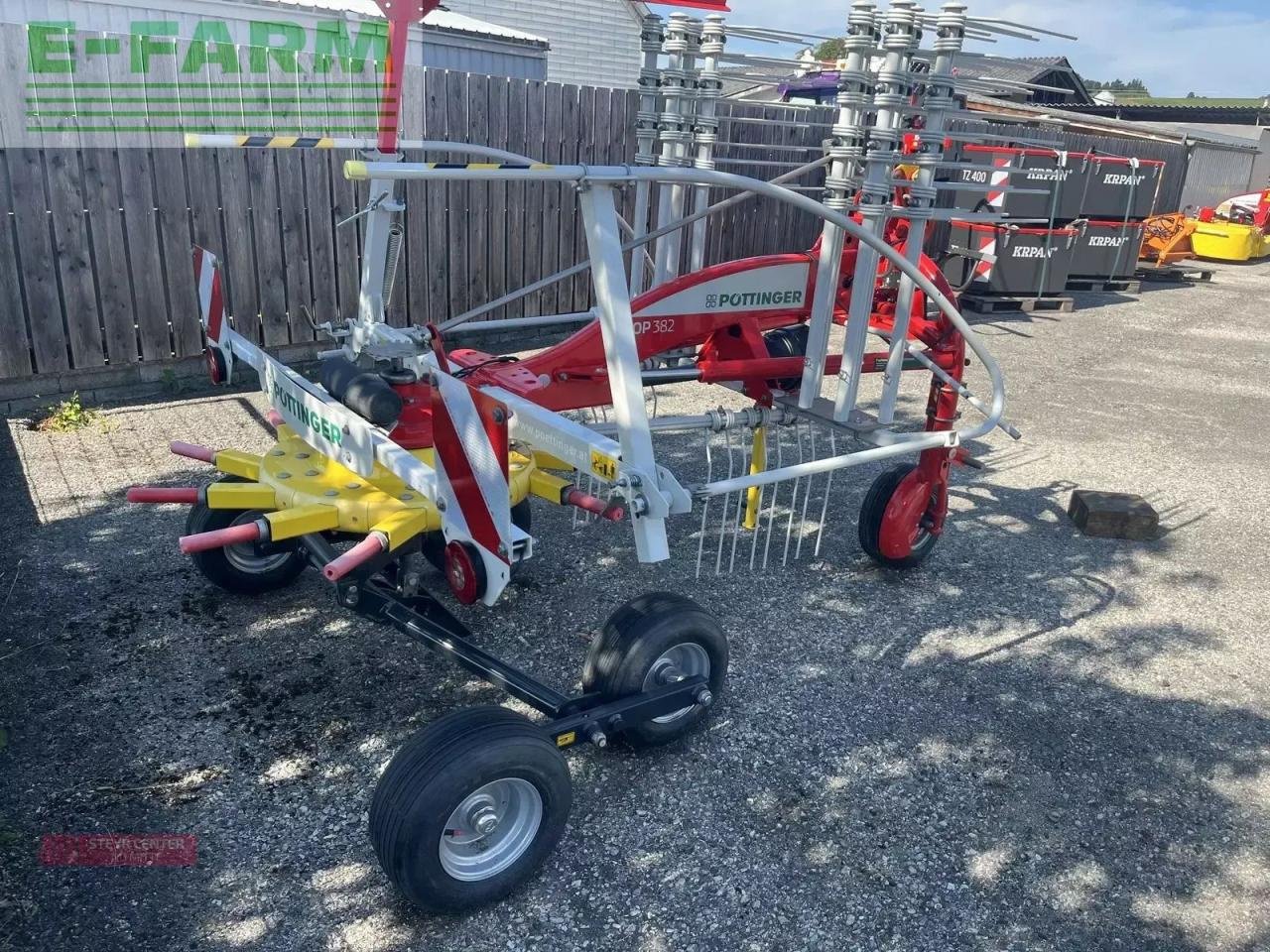 Schwader Türe ait Pöttinger top 382, Gebrauchtmaschine içinde ST. PÖLTEN (resim 10)