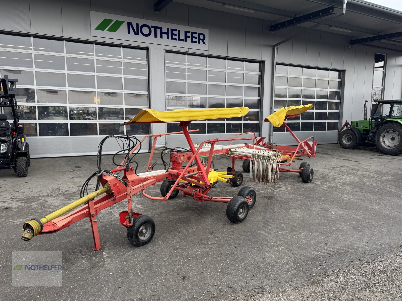 Schwader του τύπου Pöttinger Top 601 Multitast, Gebrauchtmaschine σε Pforzen (Φωτογραφία 1)