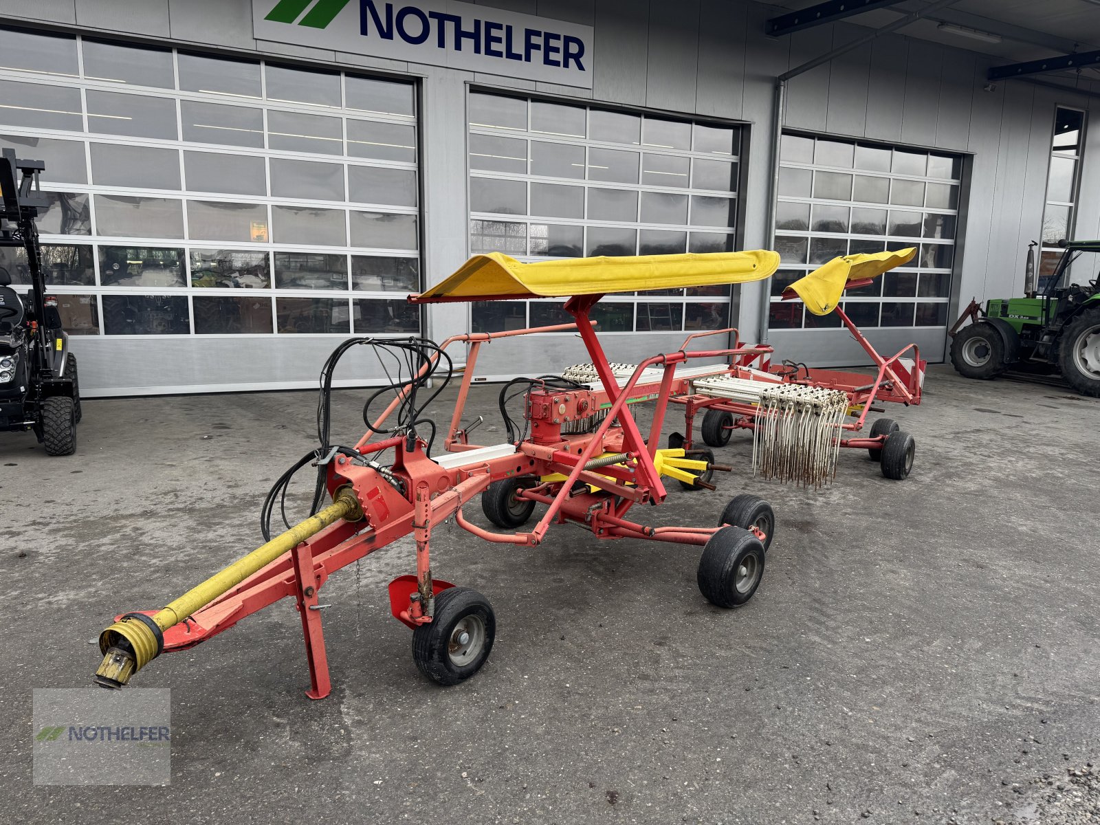 Schwader του τύπου Pöttinger Top 601 Multitast, Gebrauchtmaschine σε Pforzen (Φωτογραφία 5)