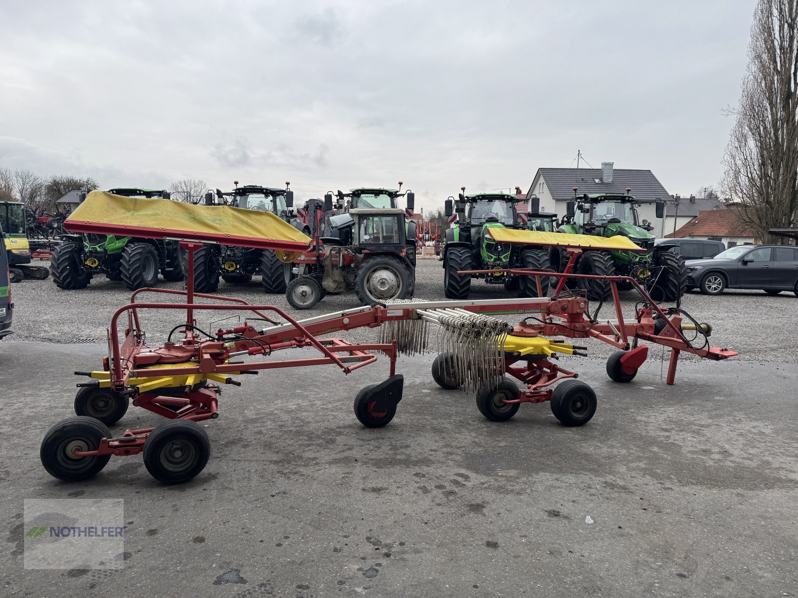 Schwader του τύπου Pöttinger Top 601 Multitast, Gebrauchtmaschine σε Pforzen (Φωτογραφία 6)