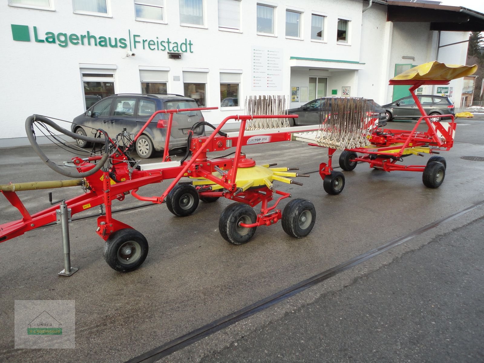 Schwader typu Pöttinger Top 611 A, Gebrauchtmaschine w Freistadt (Zdjęcie 1)