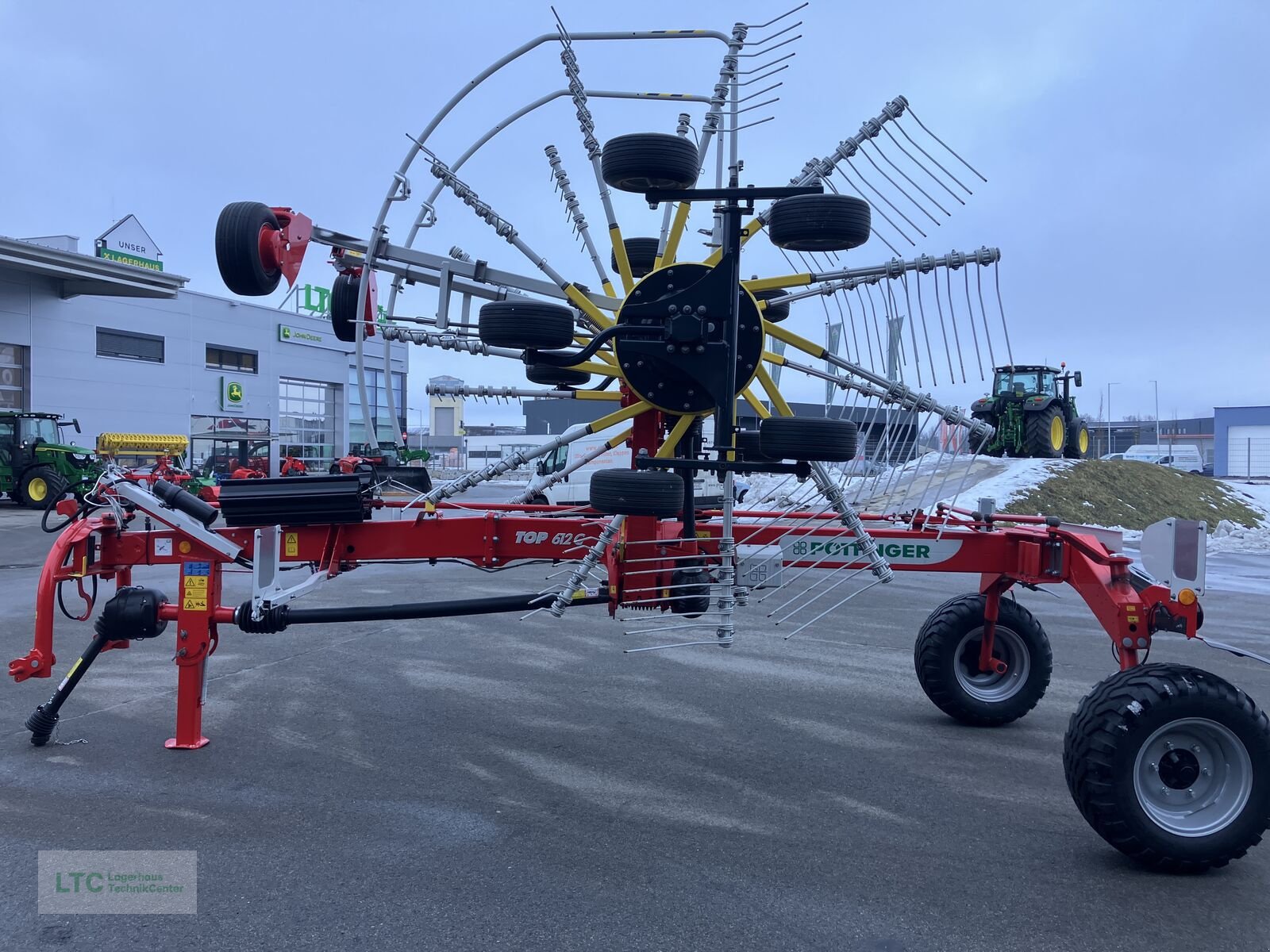 Schwader tipa Pöttinger TOP 612 C Doppelschwader, Neumaschine u Redlham (Slika 9)
