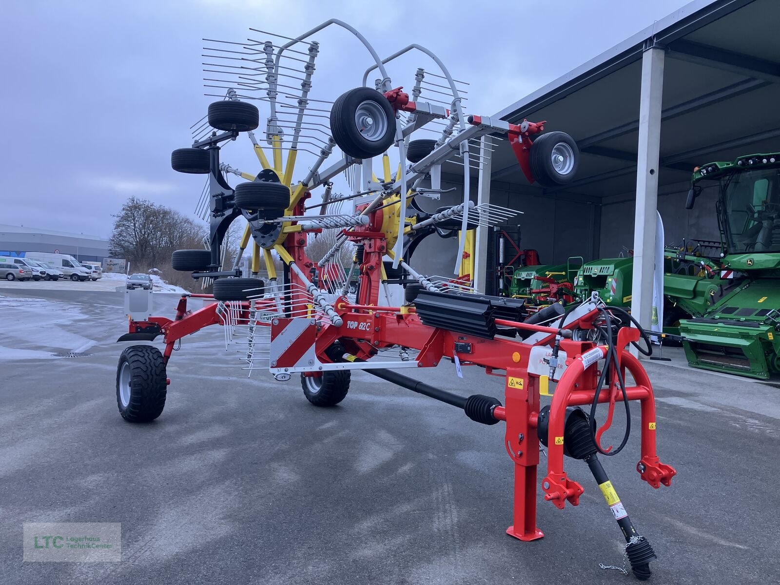 Schwader tipa Pöttinger TOP 612 C Doppelschwader, Neumaschine u Redlham (Slika 2)