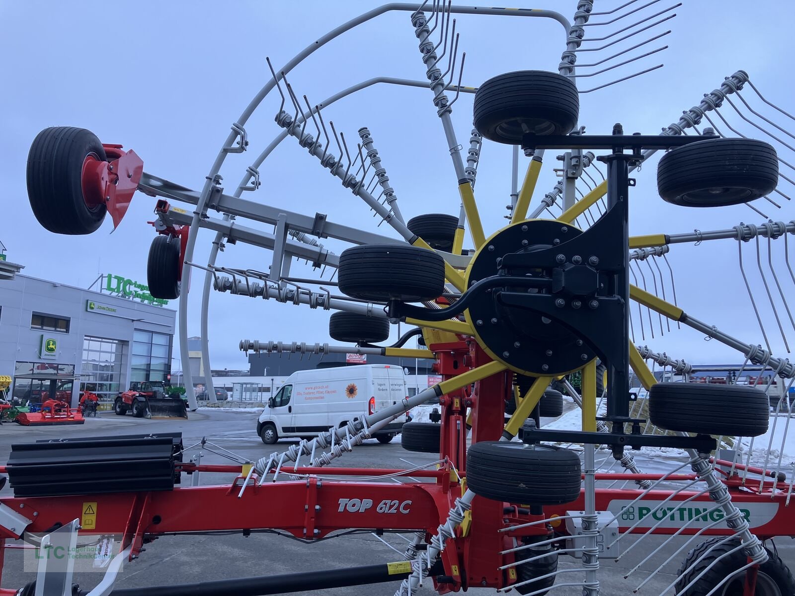 Schwader tipa Pöttinger TOP 612 C Doppelschwader, Neumaschine u Redlham (Slika 11)