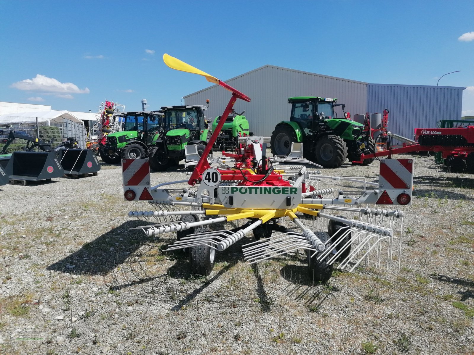 Schwader типа Pöttinger Top 632 A, Neumaschine в Steisslingen (Фотография 2)