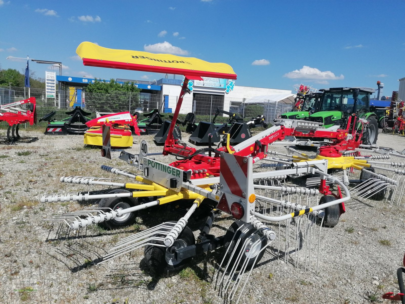 Schwader типа Pöttinger Top 632 A, Neumaschine в Steisslingen (Фотография 3)