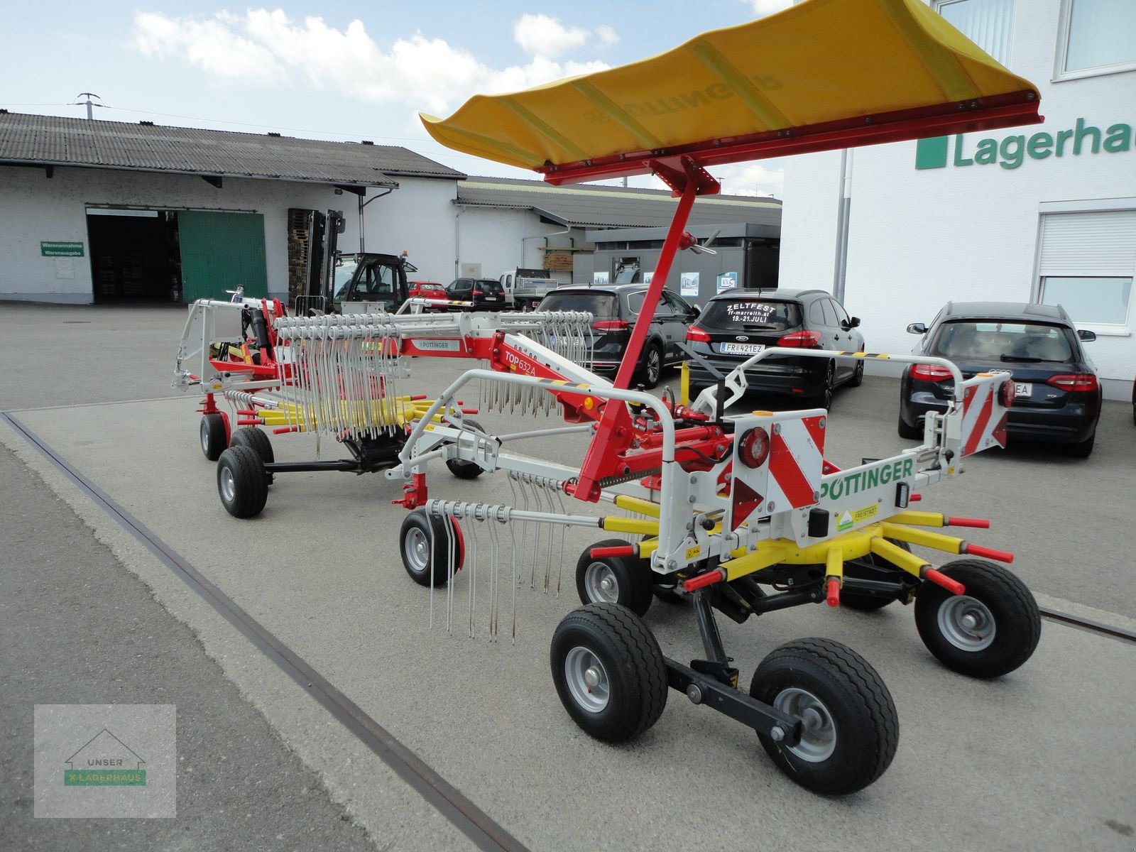 Schwader of the type Pöttinger Top 632 A, Gebrauchtmaschine in Freistadt (Picture 4)