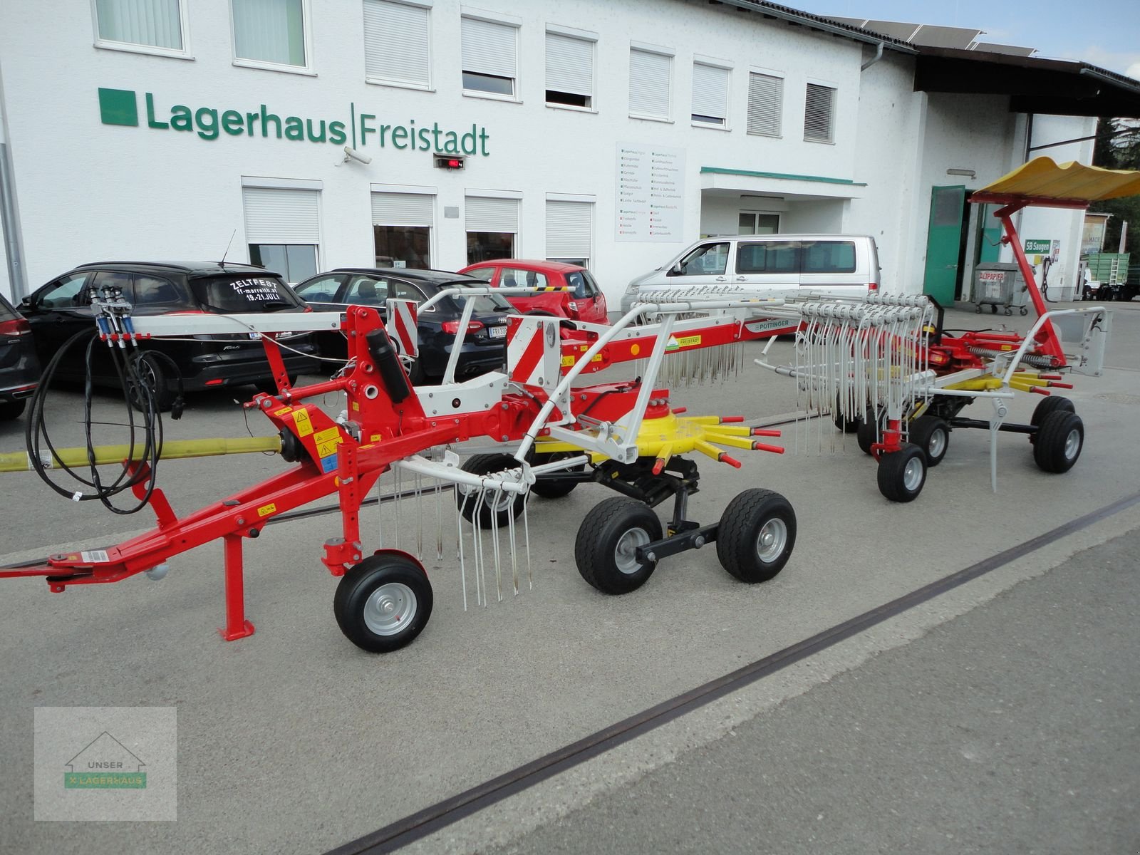 Schwader of the type Pöttinger Top 632 A, Gebrauchtmaschine in Freistadt (Picture 1)