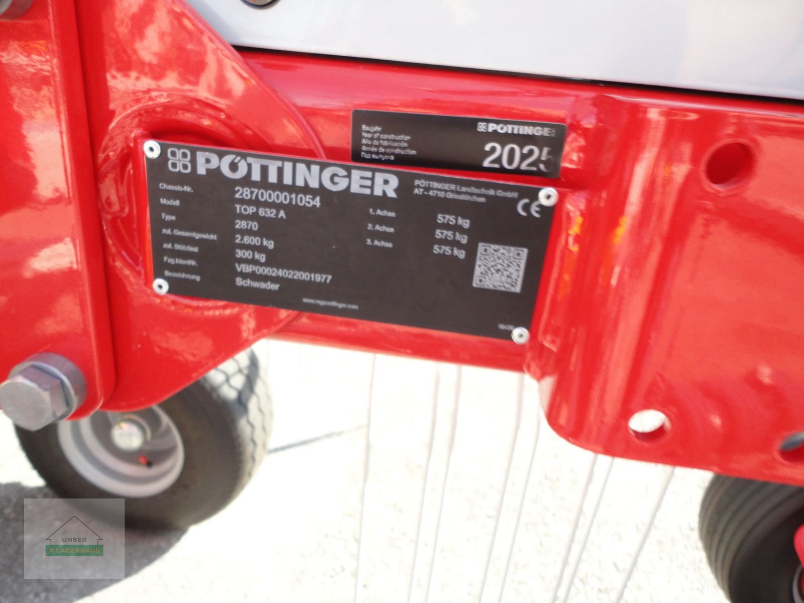 Schwader of the type Pöttinger Top 632 A, Gebrauchtmaschine in Freistadt (Picture 5)