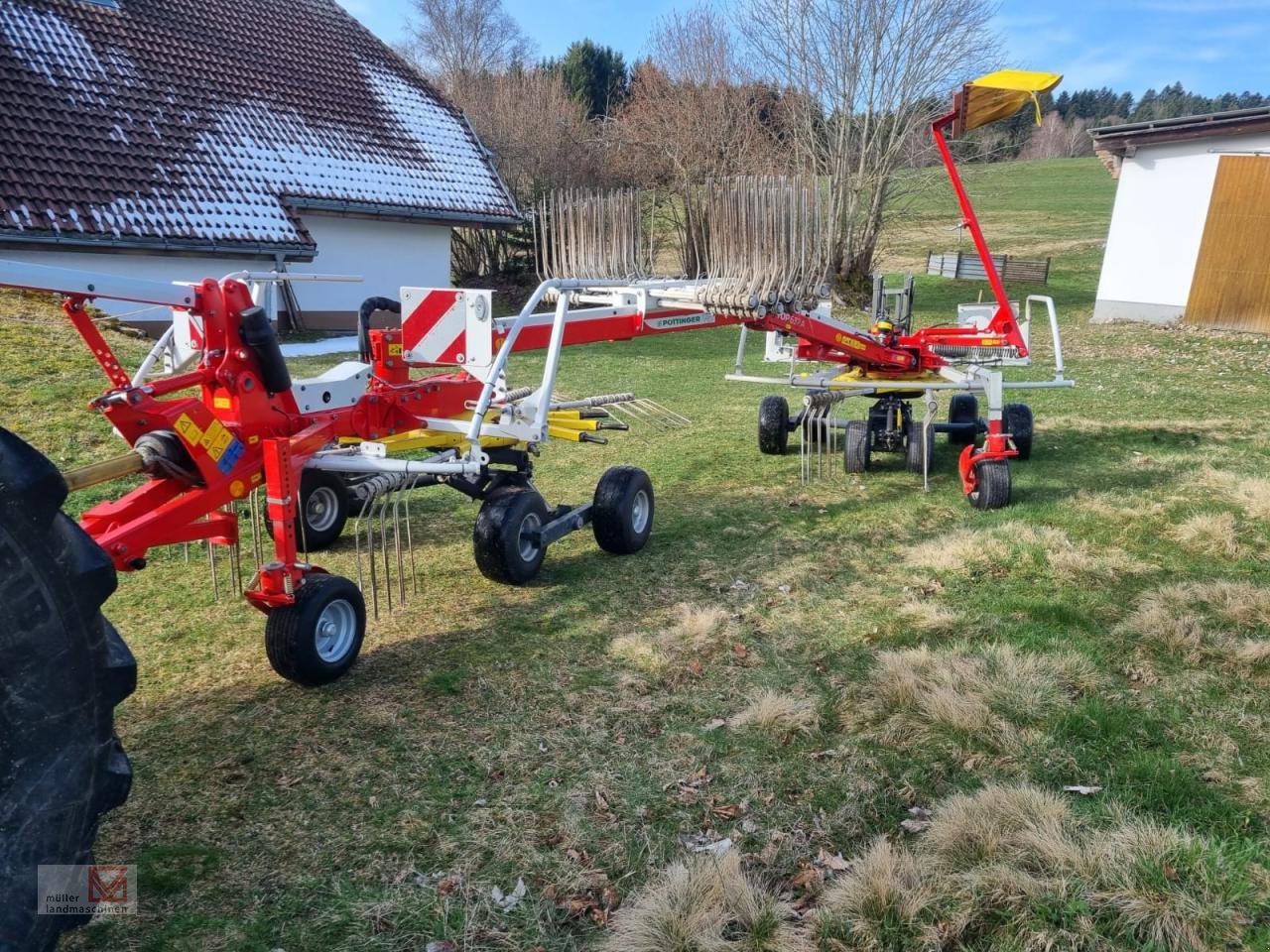 Schwader typu Pöttinger Top 632 A, Gebrauchtmaschine w Bonndorf (Zdjęcie 1)