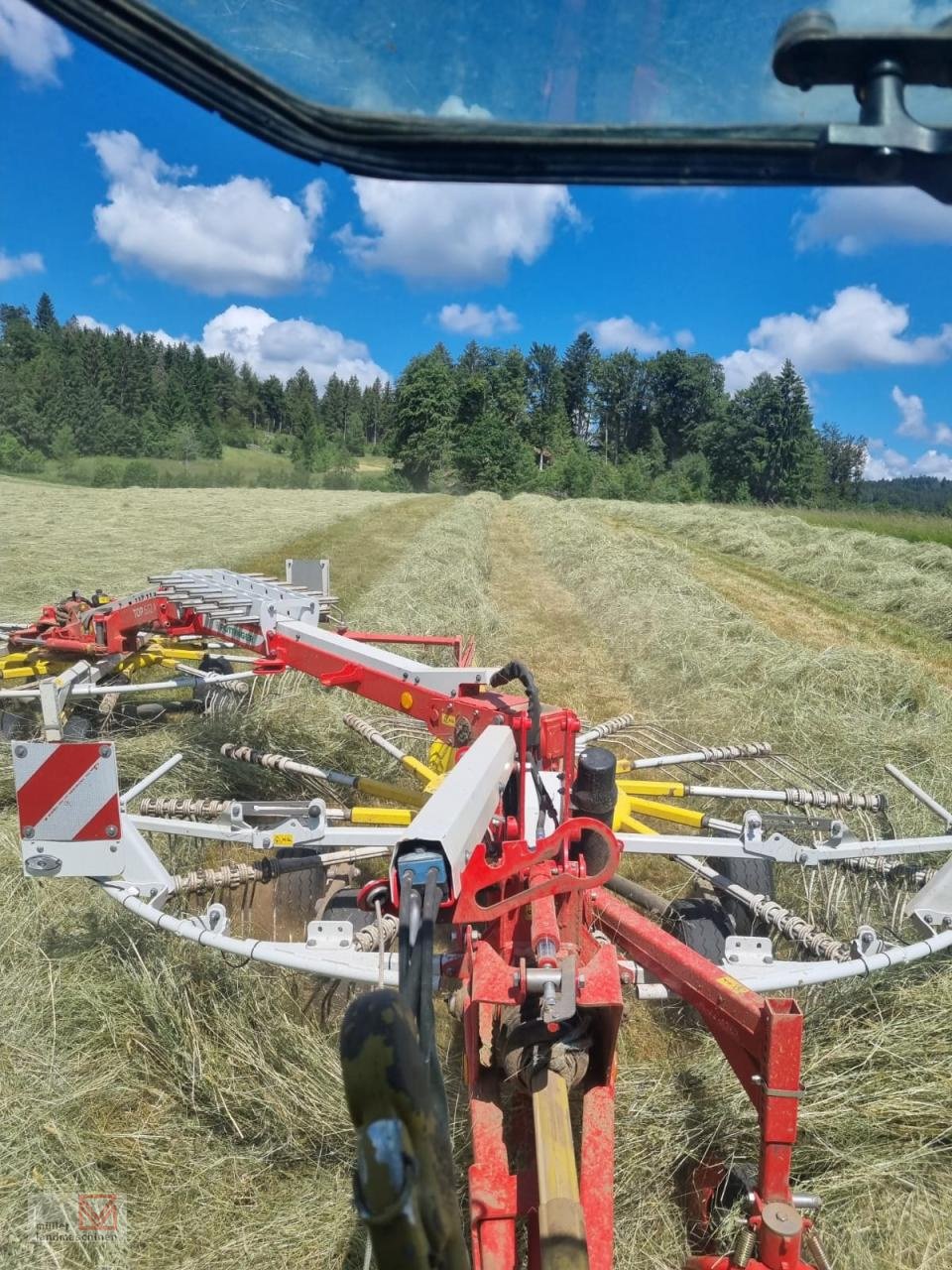 Schwader typu Pöttinger Top 632 A, Gebrauchtmaschine w Bonndorf (Zdjęcie 4)