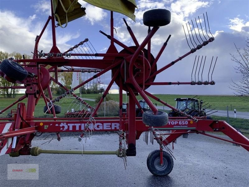 Schwader des Typs Pöttinger TOP 650 MULTITAST, Gebrauchtmaschine in Arnstorf (Bild 6)