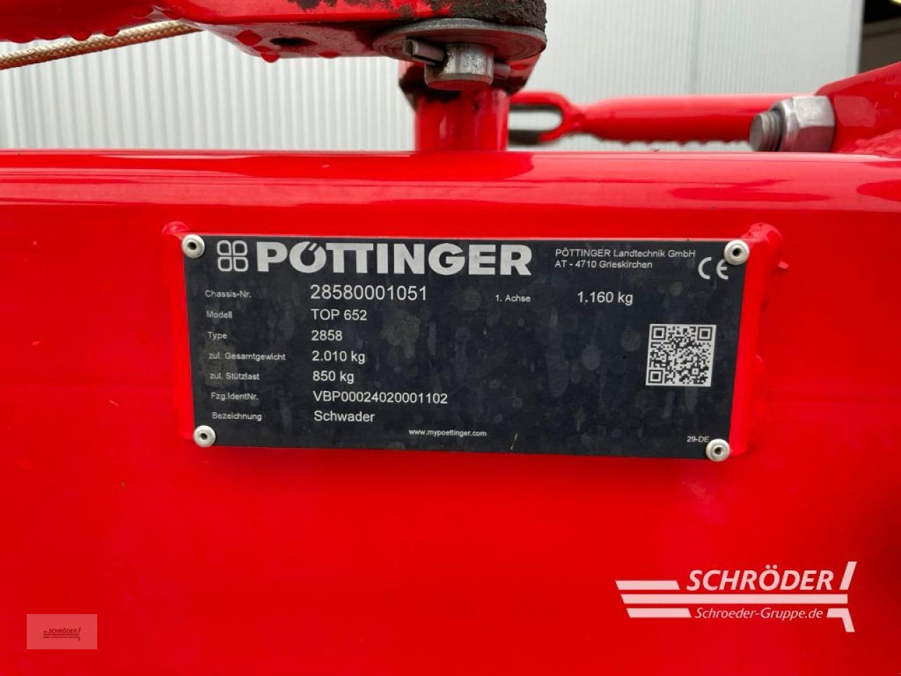 Schwader tipa Pöttinger TOP 652, Gebrauchtmaschine u Wildeshausen (Slika 7)