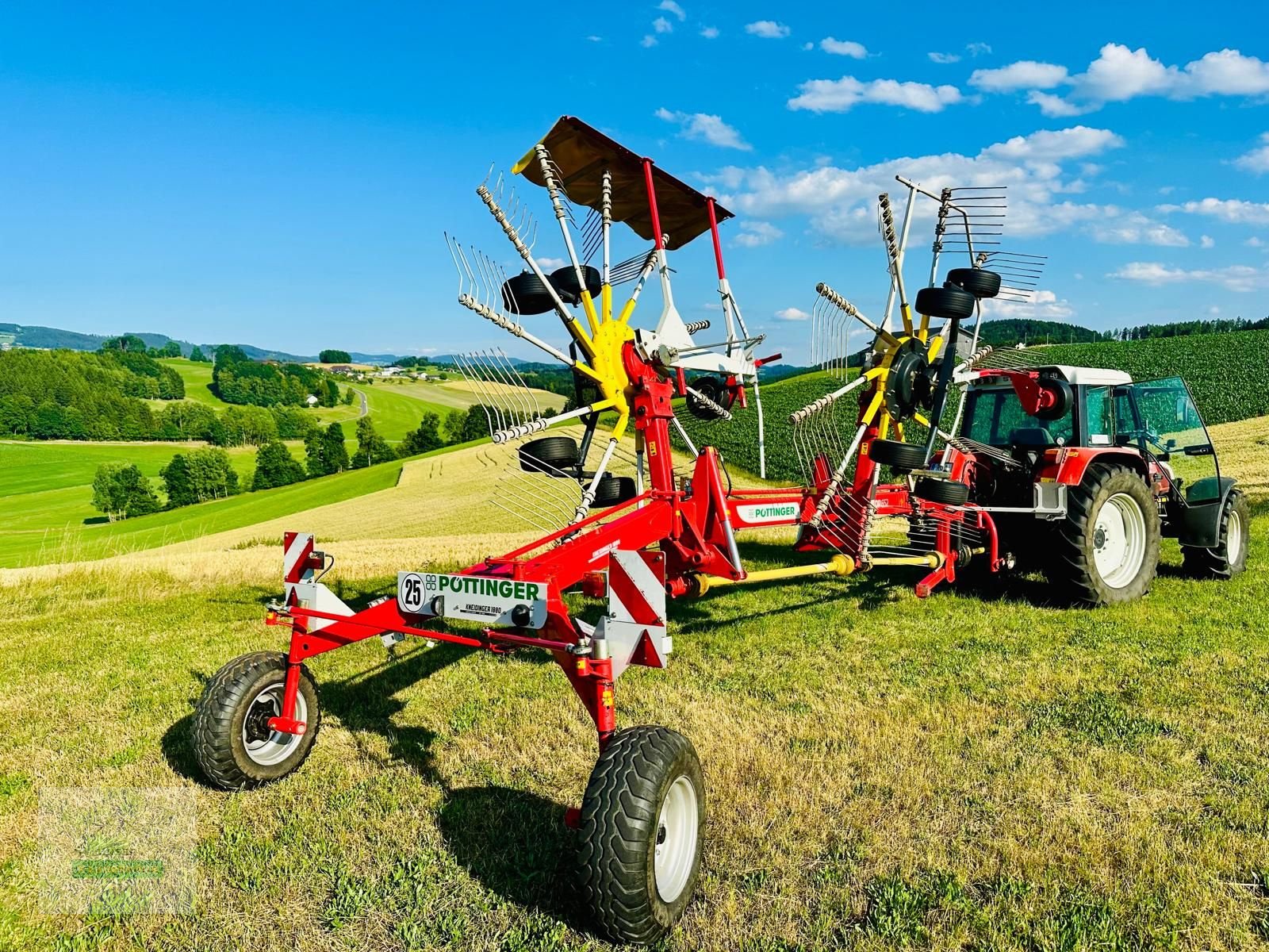 Schwader des Typs Pöttinger Top 652, Gebrauchtmaschine in Rohrbach (Bild 3)