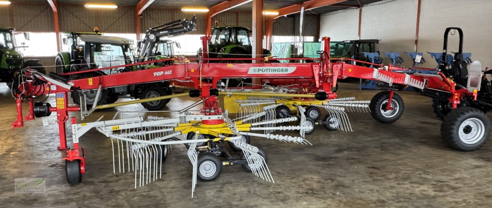 Schwader типа Pöttinger Top 662 Aktionsmaschine, Neumaschine в Neustadt (Фотография 1)