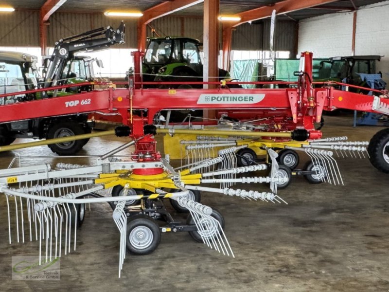 Schwader vrste Pöttinger Top 662 Aktionsmaschine, Neumaschine v Neustadt