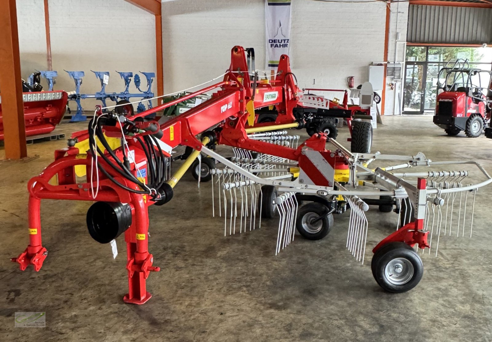 Schwader типа Pöttinger Top 662 Aktionsmaschine, Neumaschine в Neustadt (Фотография 2)