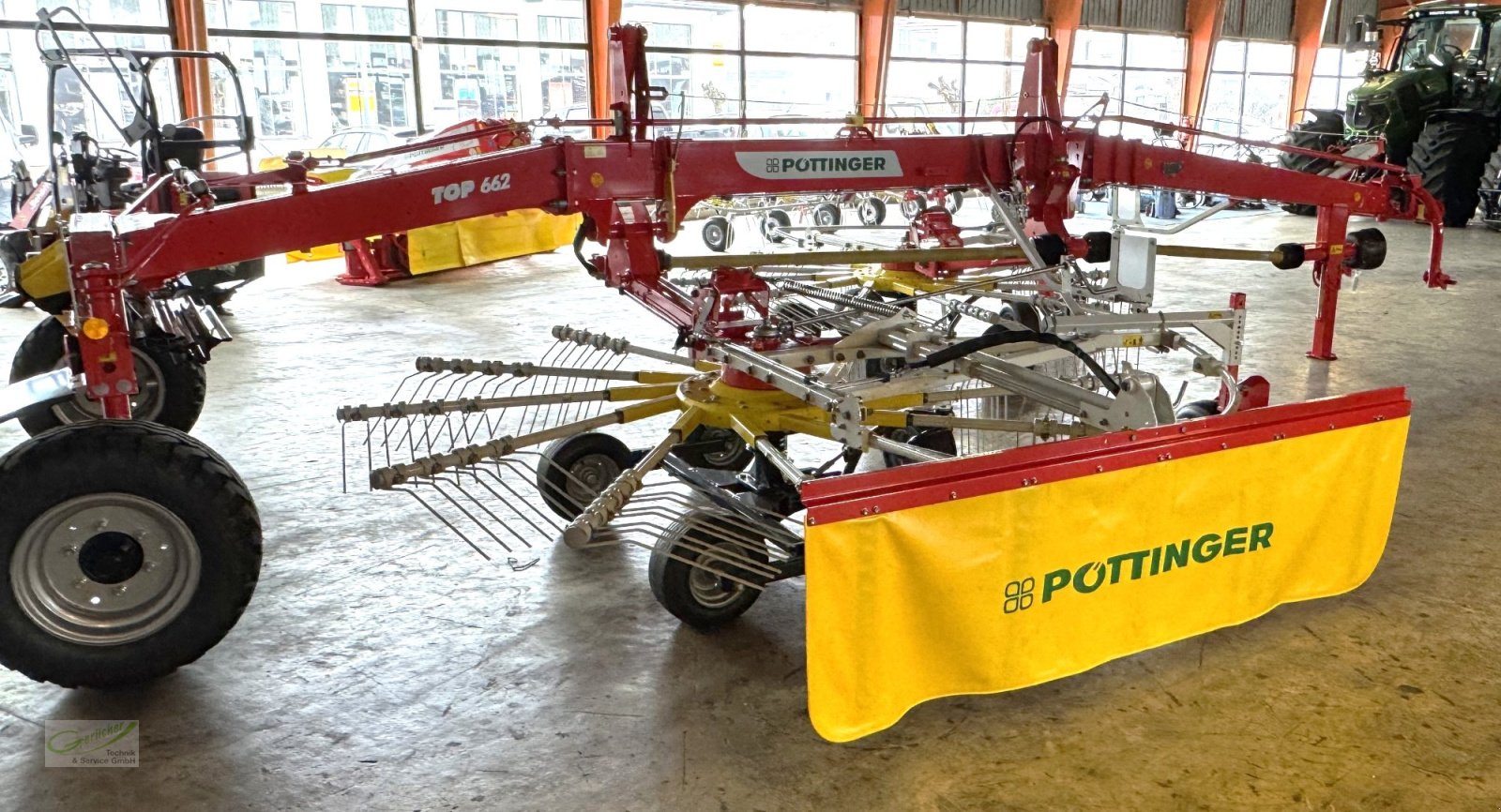 Schwader типа Pöttinger Top 662 Aktionsmaschine, Neumaschine в Neustadt (Фотография 3)