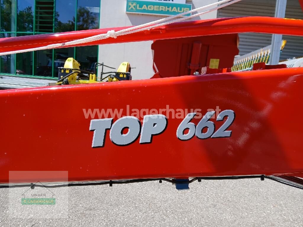 Schwader des Typs Pöttinger TOP 662, Neumaschine in Aschbach (Bild 2)