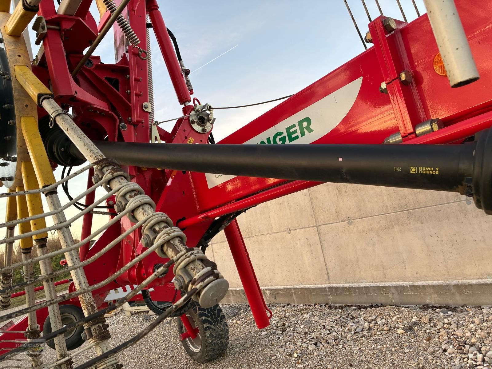 Schwader du type Pöttinger Top 722, Gebrauchtmaschine en Aurolzmünster (Photo 9)