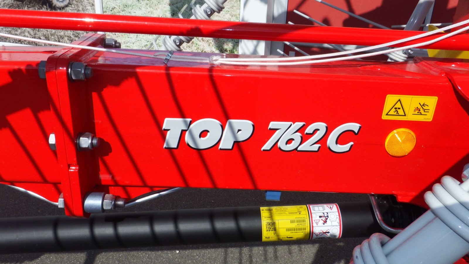 Schwader tip Pöttinger TOP 762 C 2 rotors rive, Gebrauchtmaschine in Hobro (Poză 4)