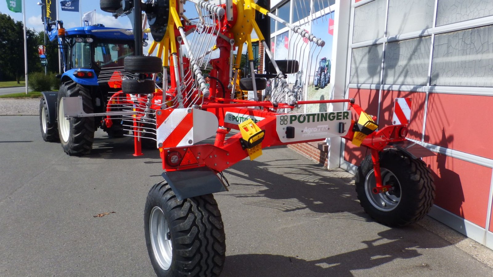 Schwader tip Pöttinger TOP 762 C 2 rotors rive, Gebrauchtmaschine in Hobro (Poză 3)