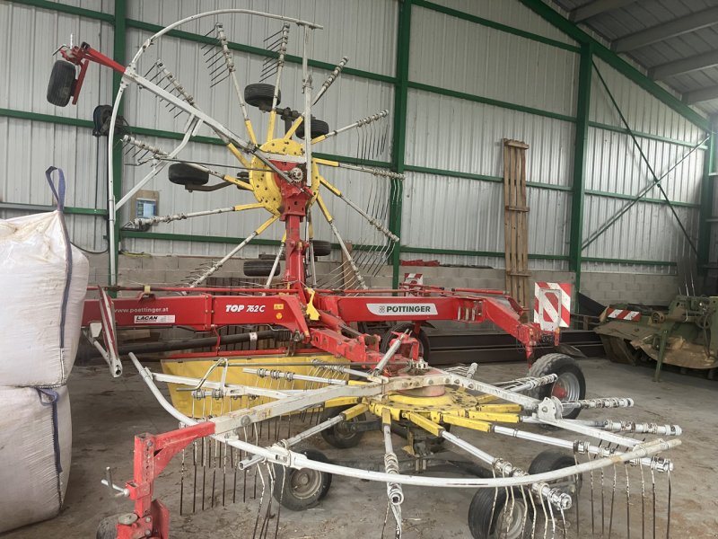 Schwader типа Pöttinger TOP 762 C, Gebrauchtmaschine в MORLHON LE HAUT
