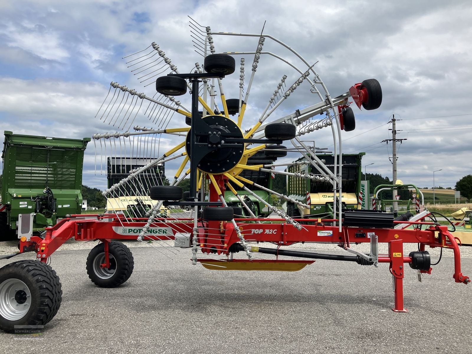 Schwader typu Pöttinger Top 762 C, Gebrauchtmaschine v Gampern (Obrázek 7)