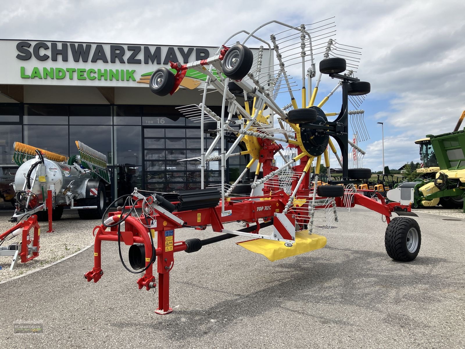 Schwader typu Pöttinger Top 762 C, Gebrauchtmaschine v Gampern (Obrázek 3)