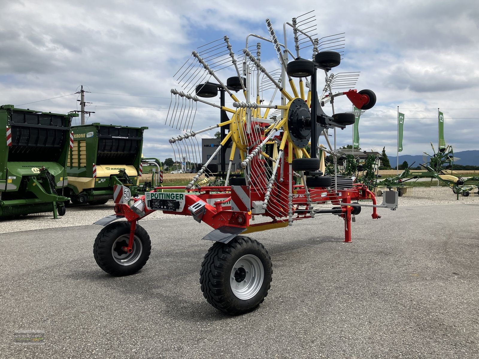 Schwader typu Pöttinger Top 762 C, Gebrauchtmaschine v Gampern (Obrázek 8)