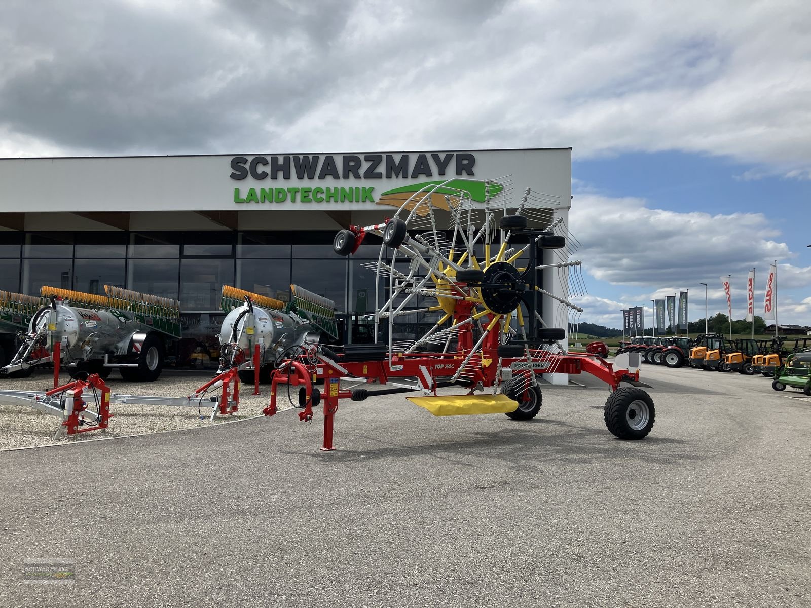 Schwader typu Pöttinger Top 762 C, Gebrauchtmaschine v Gampern (Obrázek 2)