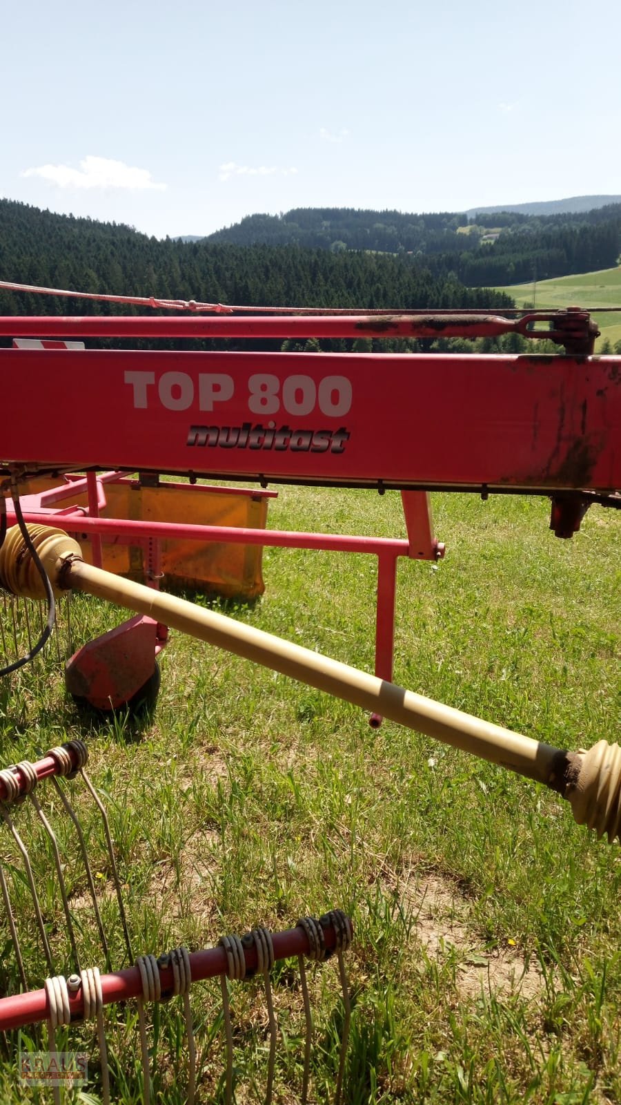 Schwader типа Pöttinger Top 800, Gebrauchtmaschine в Geiersthal (Фотография 4)