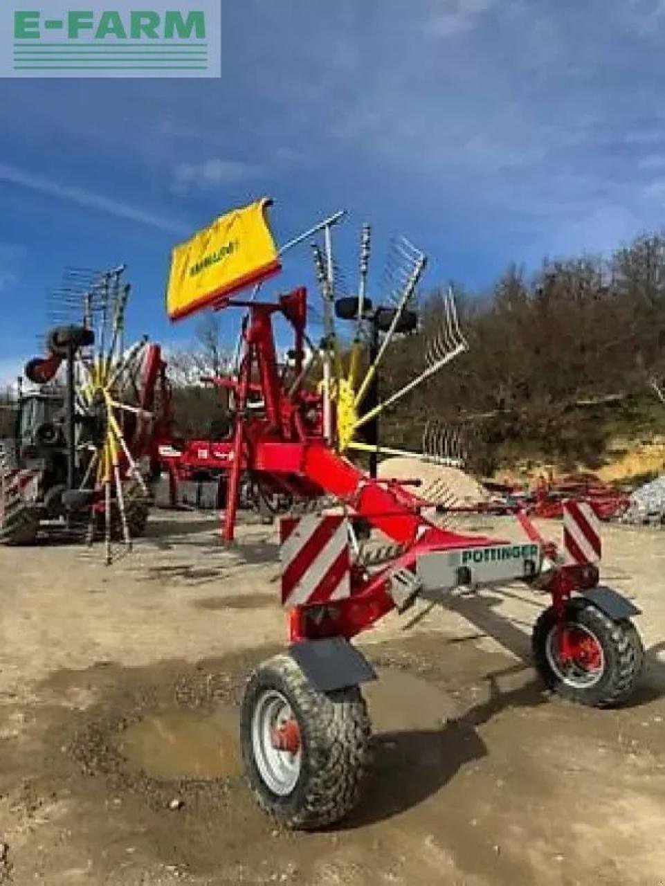 Schwader typu Pöttinger top 812, Gebrauchtmaschine v MONFERRAN (Obrázek 1)